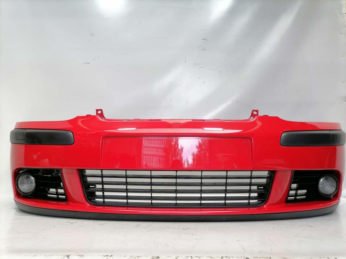 VW Golf V original Stoßstange Stoßfänger vorn LY3D Tornadorot BJ04
